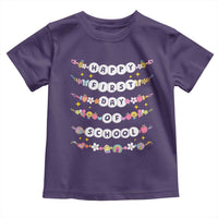 Happy First Day Of School Toddler T Shirt Teacher Kids Back To School Bracelets - Wonder Print Shop