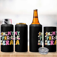 In My Pre-K Era 4 in 1 Can Cooler Tumbler Girl Back To School Cute PreSchool Teacher - Wonder Print Shop