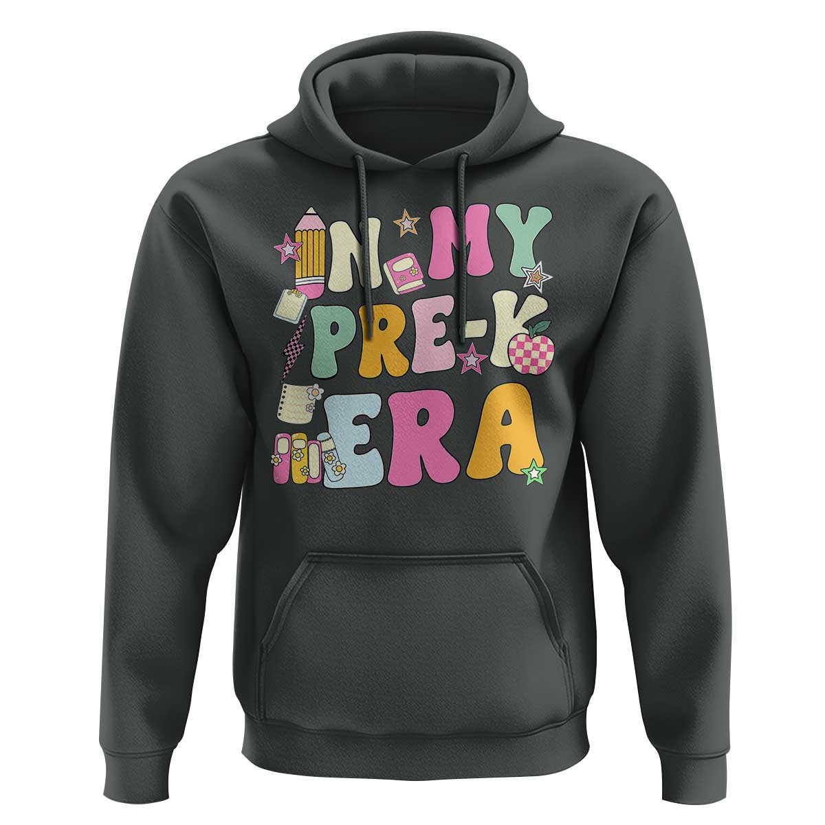 In My Pre-K Era Hoodie Girl Back To School Cute PreSchool Teacher - Wonder Print Shop