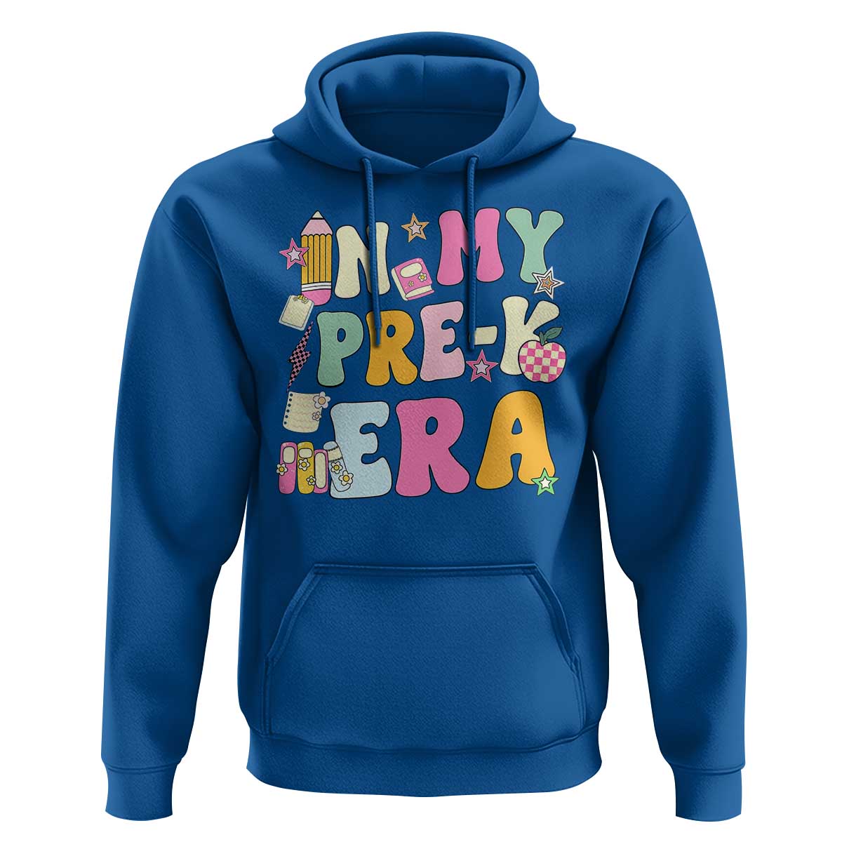 In My Pre-K Era Hoodie Girl Back To School Cute PreSchool Teacher - Wonder Print Shop