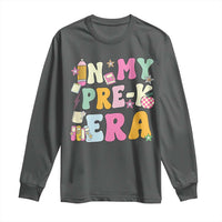 In My Pre-K Era Long Sleeve Shirt Girl Back To School Cute PreSchool Teacher - Wonder Print Shop