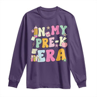 In My Pre-K Era Long Sleeve Shirt Girl Back To School Cute PreSchool Teacher - Wonder Print Shop
