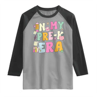 In My Pre-K Era Raglan Shirt Girl Back To School Cute PreSchool Teacher - Wonder Print Shop