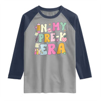 In My Pre-K Era Raglan Shirt Girl Back To School Cute PreSchool Teacher - Wonder Print Shop