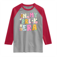 In My Pre-K Era Raglan Shirt Girl Back To School Cute PreSchool Teacher - Wonder Print Shop