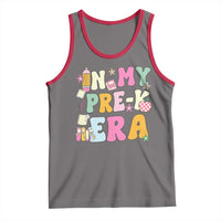 In My Pre-K Era Tank Top Girl Back To School Cute PreSchool Teacher - Wonder Print Shop