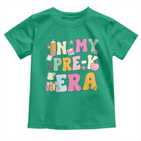 In My Pre-K Era Toddler T Shirt Girl Back To School Cute PreSchool Teacher - Wonder Print Shop