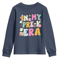 In My Pre-K Era Youth Sweatshirt Girl Back To School Cute PreSchool Teacher - Wonder Print Shop