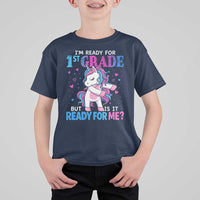 Funny Back To School 1st Grade T Shirt For Kid First Grade Unicorn Girls - Wonder Print Shop