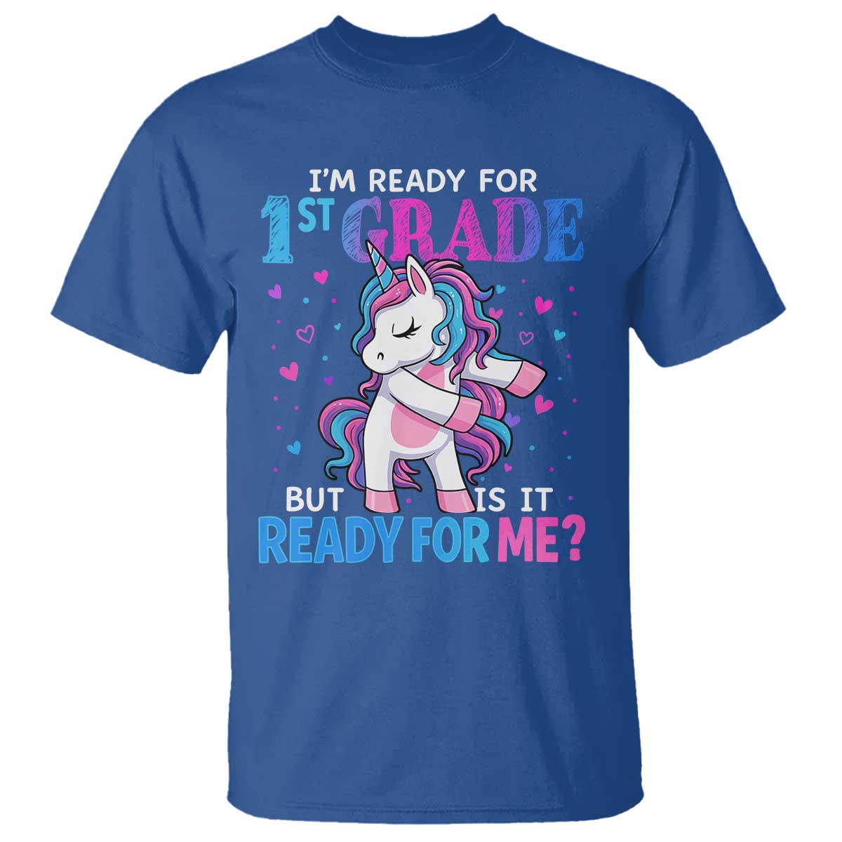 Funny Back To School 1st Grade T Shirt First Grade Unicorn Girls - Wonder Print Shop