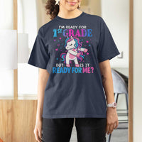 Funny Back To School 1st Grade T Shirt For Women First Grade Unicorn Girls - Wonder Print Shop