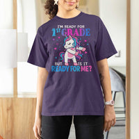 Funny Back To School 1st Grade T Shirt For Women First Grade Unicorn Girls - Wonder Print Shop