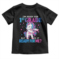 Funny Back To School 1st Grade Toddler T Shirt First Grade Unicorn Girls - Wonder Print Shop