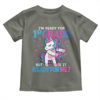 Funny Back To School 1st Grade Toddler T Shirt First Grade Unicorn Girls - Wonder Print Shop