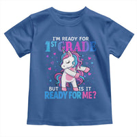 Funny Back To School 1st Grade Toddler T Shirt First Grade Unicorn Girls - Wonder Print Shop
