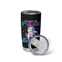 Funny Back To School 1st Grade Tumbler Cup First Grade Unicorn Girls - Wonder Print Shop