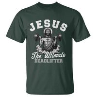 Jesus Deadlifting T Shirt The Ultimate Deadlifter Christian