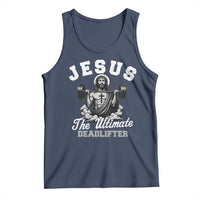 Jesus Deadlifting Tank Top The Ultimate Deadlifter Christian