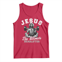 Jesus Deadlifting Tank Top The Ultimate Deadlifter Christian