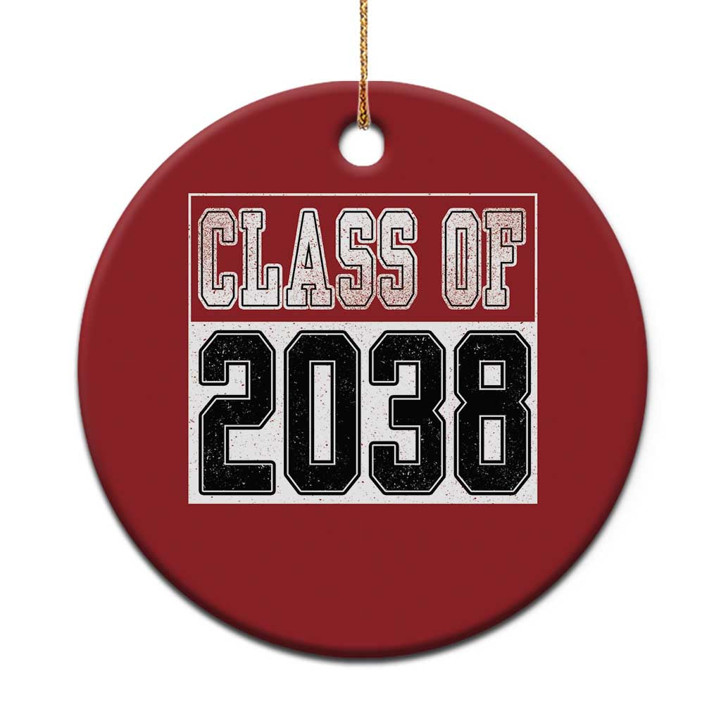 Class of 2038 Christmas Ornament Grow With Me To Graduation - Wonder Print Shop