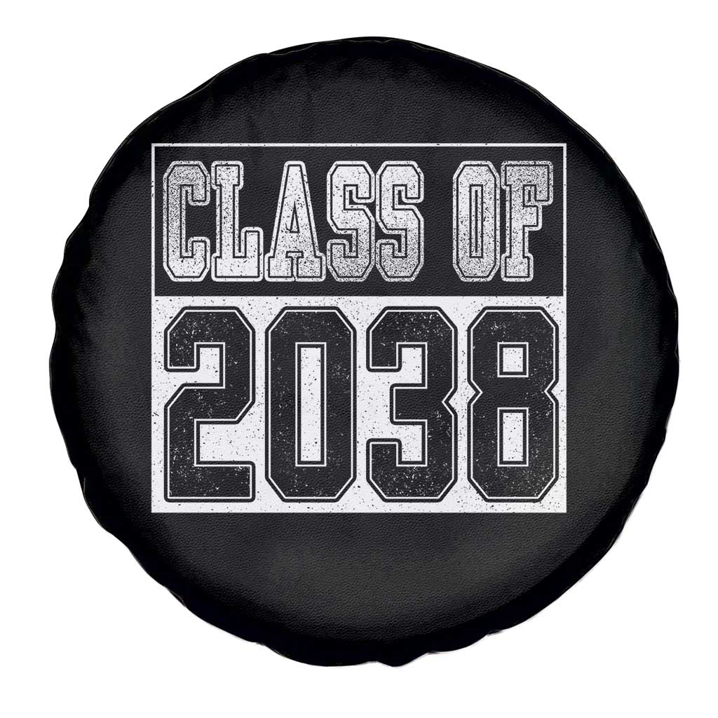 Class of 2038 Spare Tire Cover Grow With Me To Graduation - Wonder Print Shop