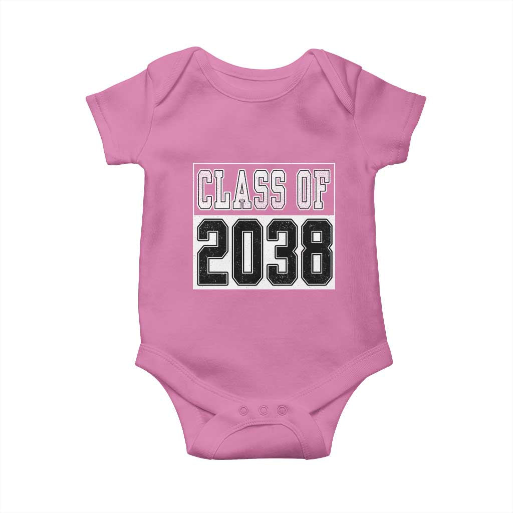 Class of 2038 Baby Onesie Grow With Me To Graduation - Wonder Print Shop