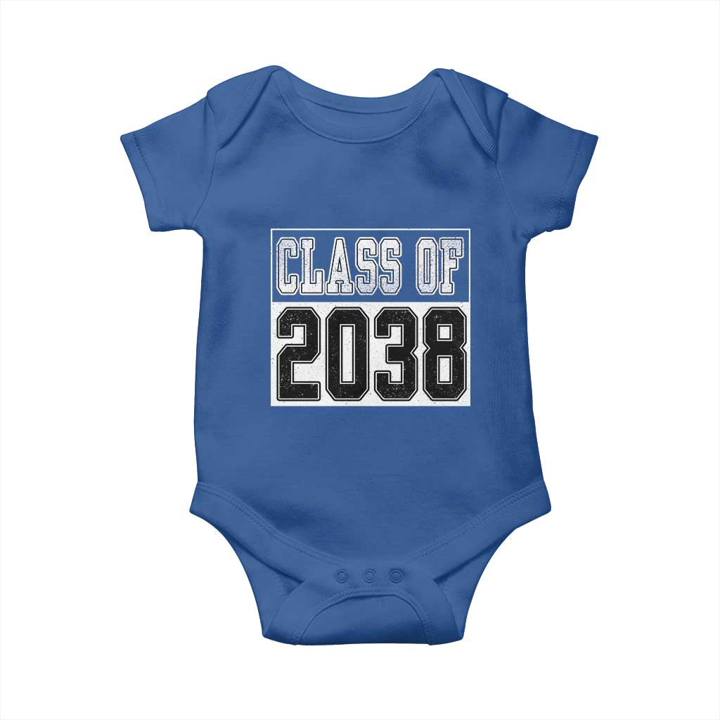 Class of 2038 Baby Onesie Grow With Me To Graduation - Wonder Print Shop