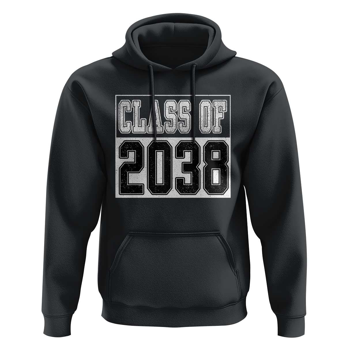 Class of 2038 Hoodie Grow With Me To Graduation - Wonder Print Shop