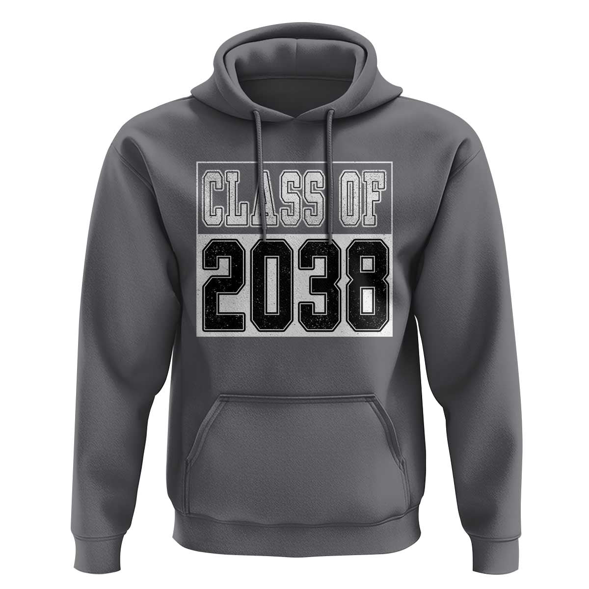 Class of 2038 Hoodie Grow With Me To Graduation - Wonder Print Shop