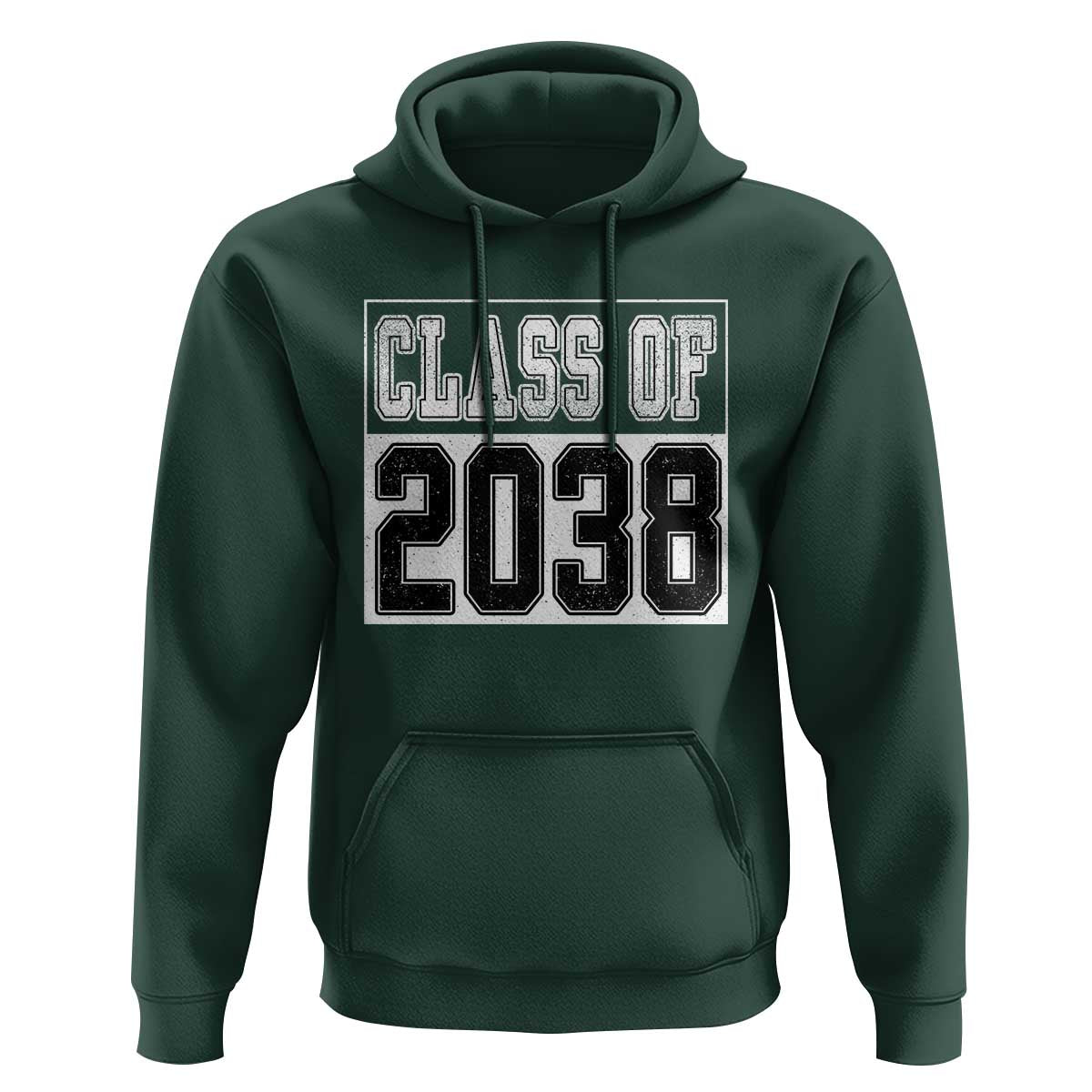 Class of 2038 Hoodie Grow With Me To Graduation - Wonder Print Shop