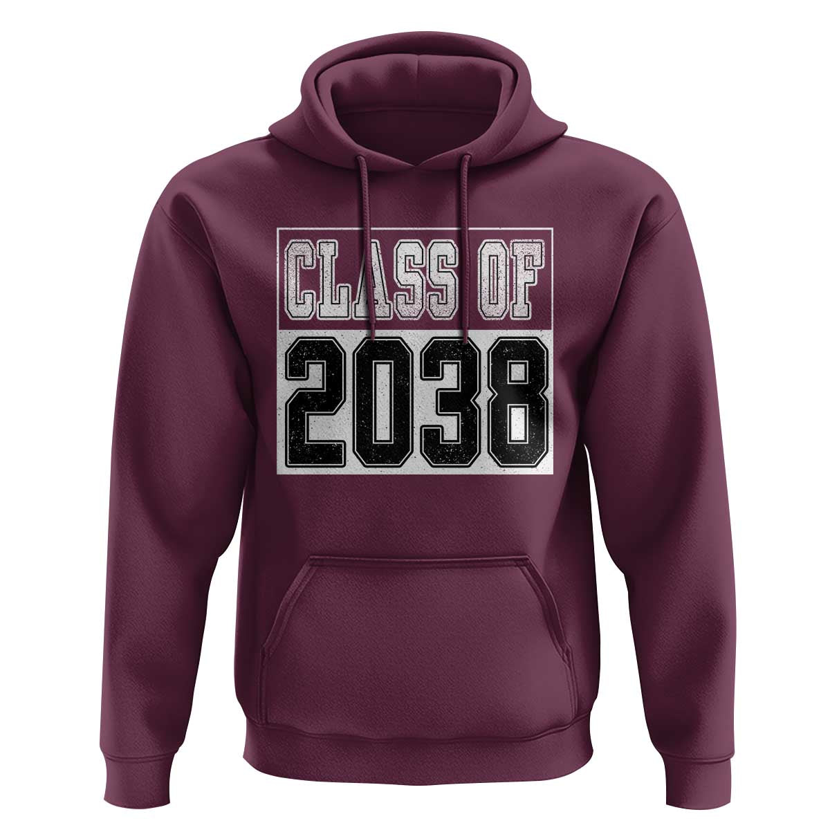 Class of 2038 Hoodie Grow With Me To Graduation - Wonder Print Shop