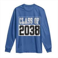 Class of 2038 Long Sleeve Shirt Grow With Me To Graduation - Wonder Print Shop
