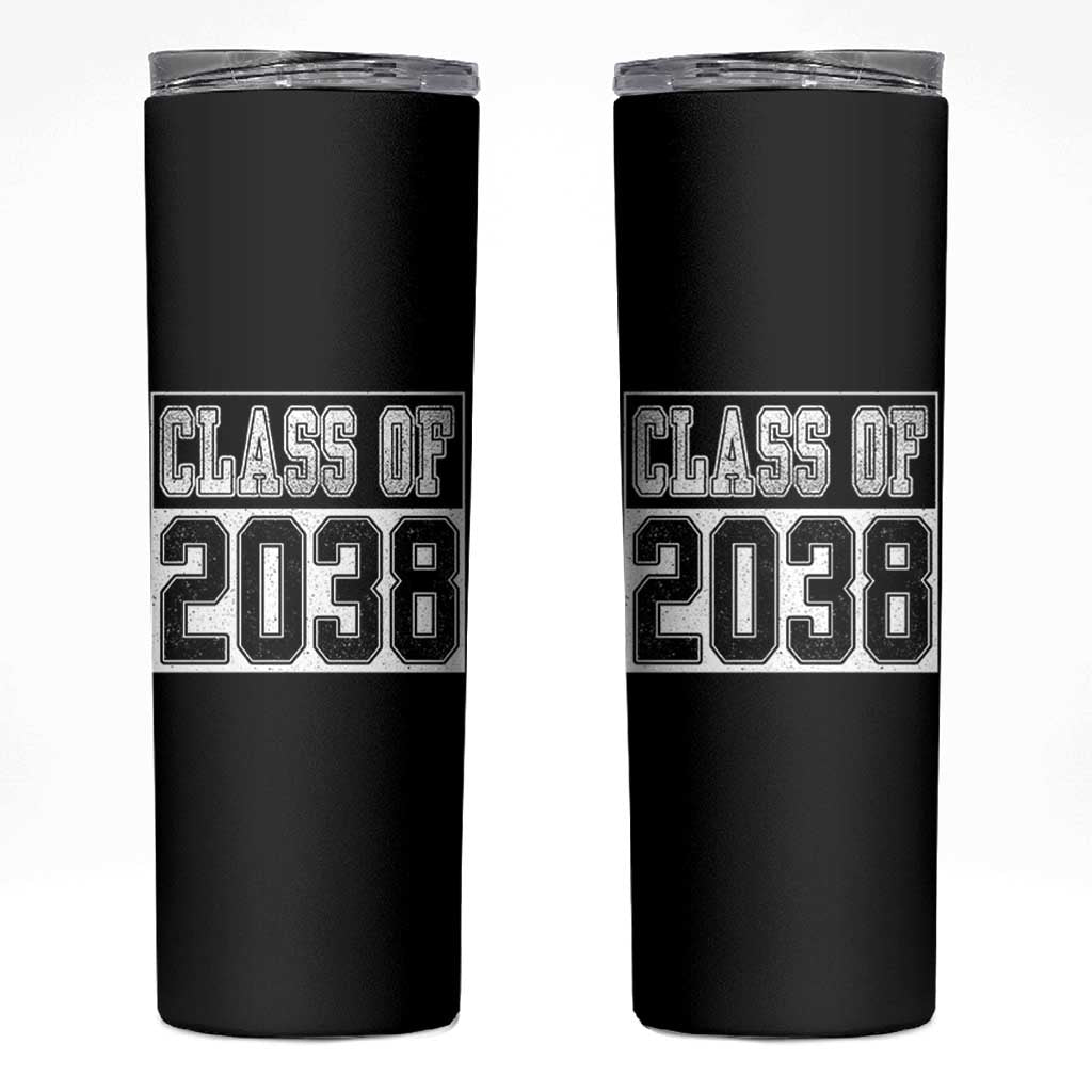 Class of 2038 Skinny Tumbler Grow With Me To Graduation - Wonder Print Shop