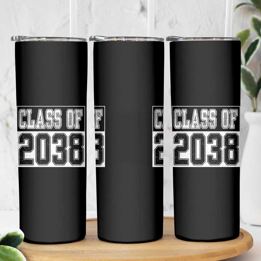 Class of 2038 Skinny Tumbler Grow With Me To Graduation - Wonder Print Shop