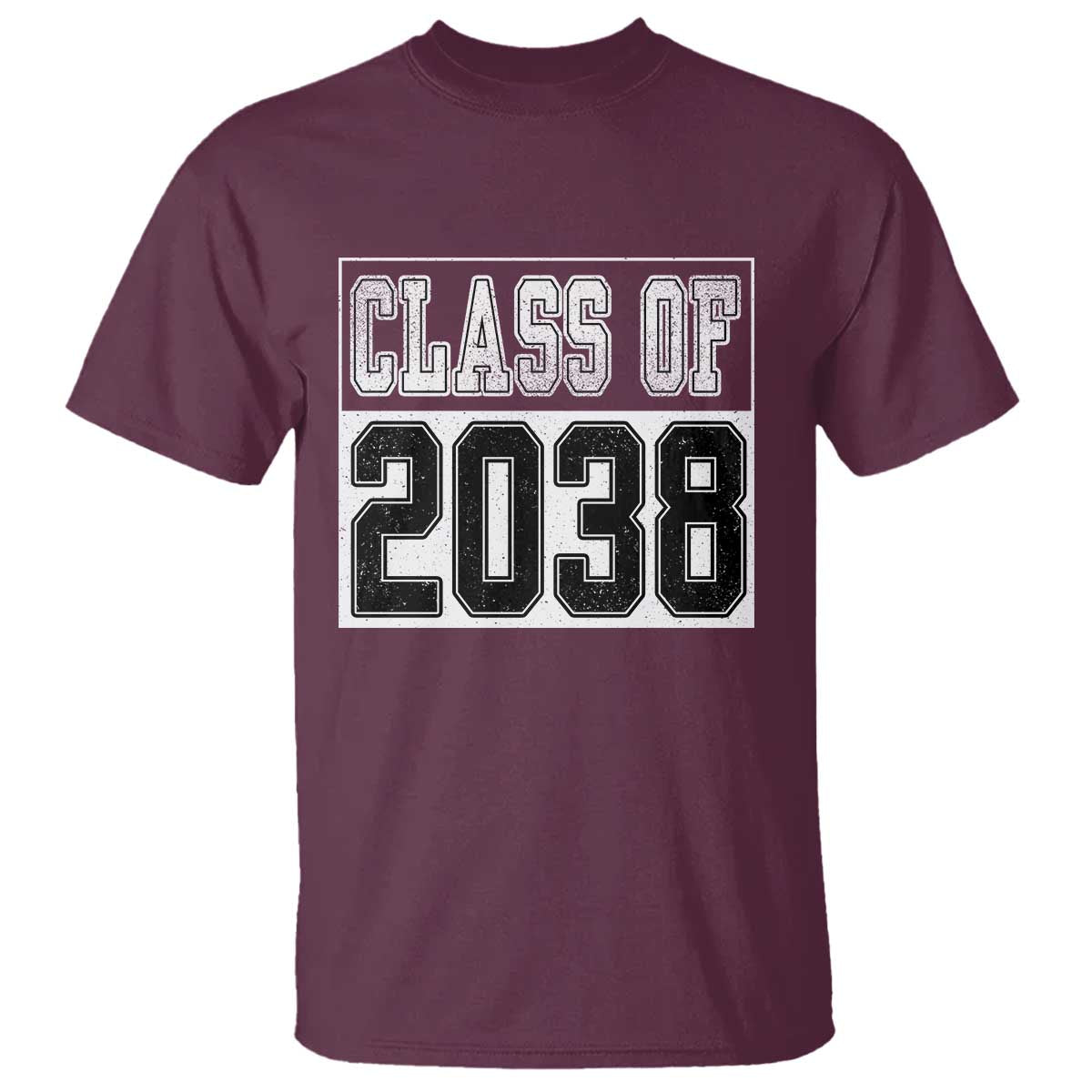 Class of 2038 T Shirt Grow With Me To Graduation - Wonder Print Shop
