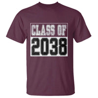 Class of 2038 T Shirt Grow With Me To Graduation - Wonder Print Shop