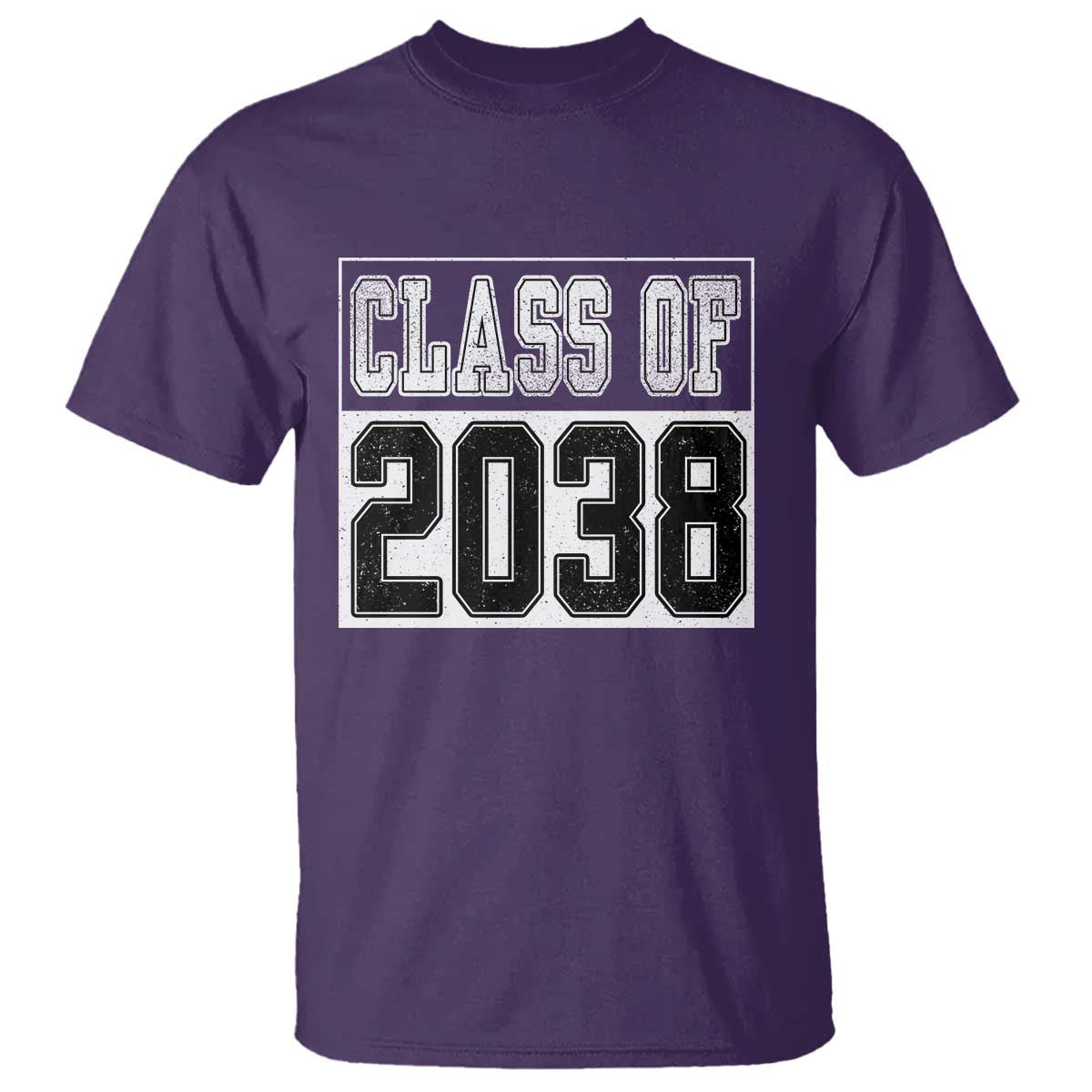 Class of 2038 T Shirt Grow With Me To Graduation - Wonder Print Shop