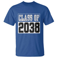 Class of 2038 T Shirt Grow With Me To Graduation - Wonder Print Shop