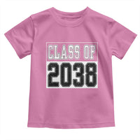 Class of 2038 Toddler T Shirt Grow With Me To Graduation - Wonder Print Shop
