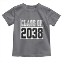 Class of 2038 Toddler T Shirt Grow With Me To Graduation - Wonder Print Shop