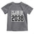 Class of 2038 Toddler T Shirt Grow With Me To Graduation - Wonder Print Shop