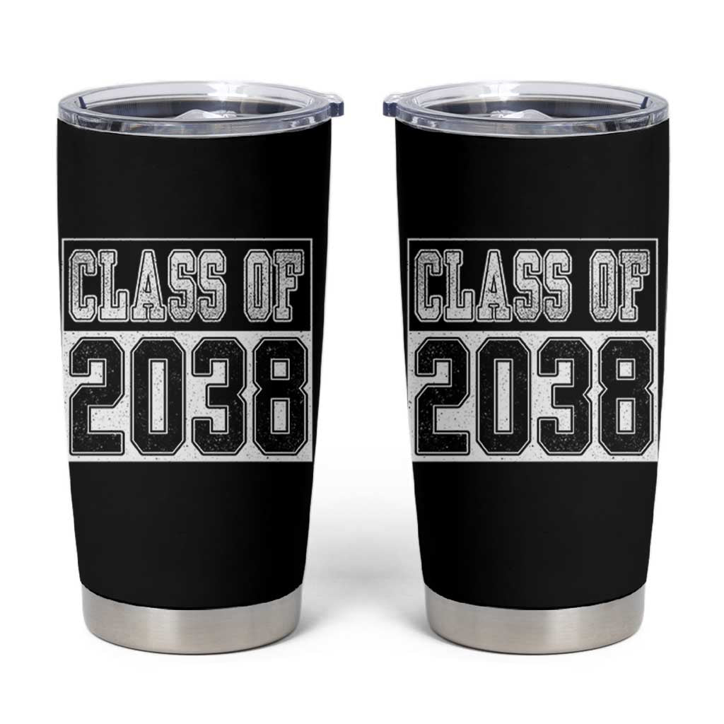 Class of 2038 Tumbler Cup Grow With Me To Graduation - Wonder Print Shop
