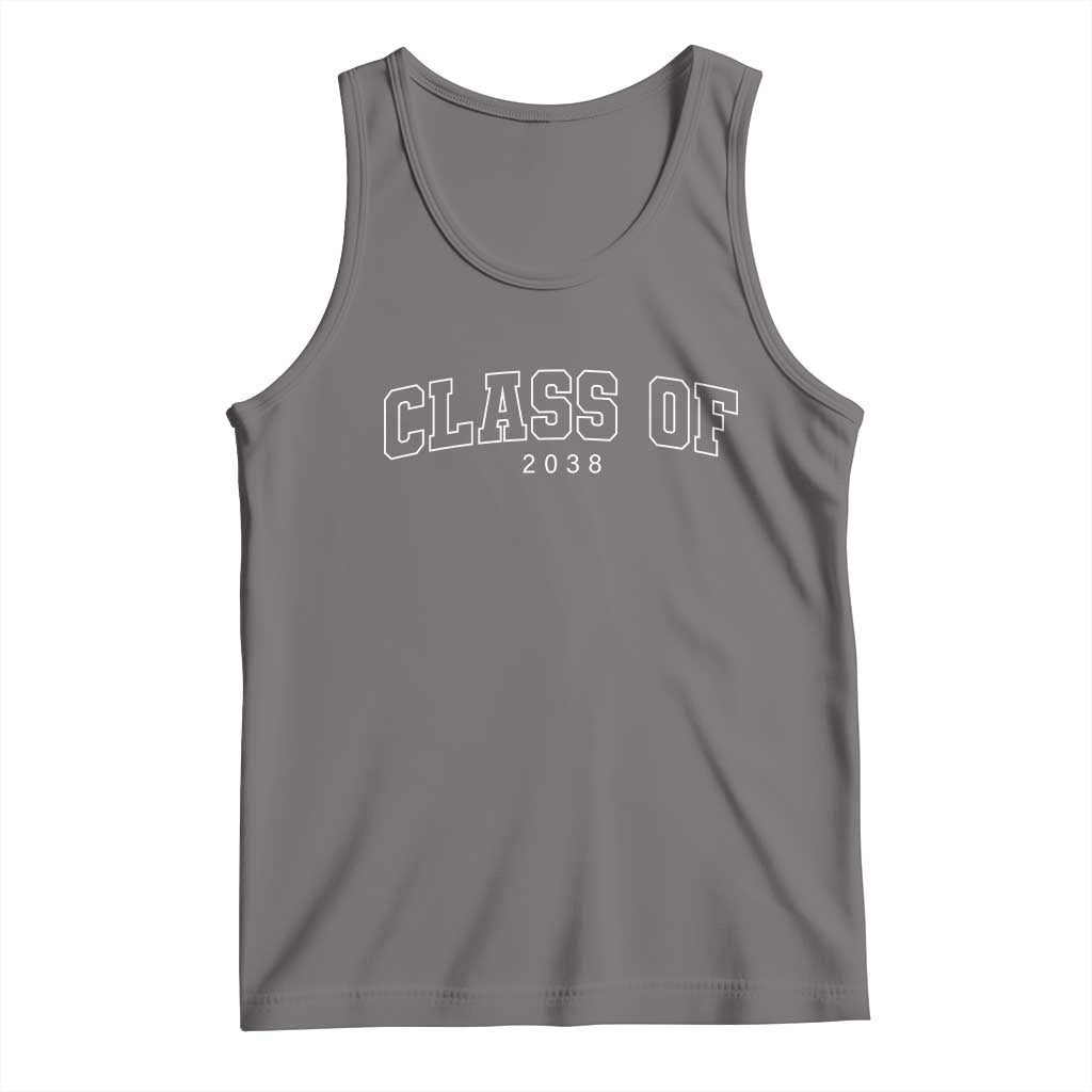 Class of 2038 Tank Top First Day of School Grow With Me Graduation Gift - Wonder Print Shop