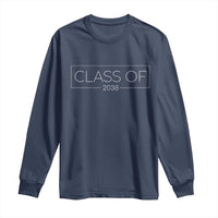 Class of 2037 Long Sleeve Shirt Grow With Me First Day of School Graduation Gift - Wonder Print Shop