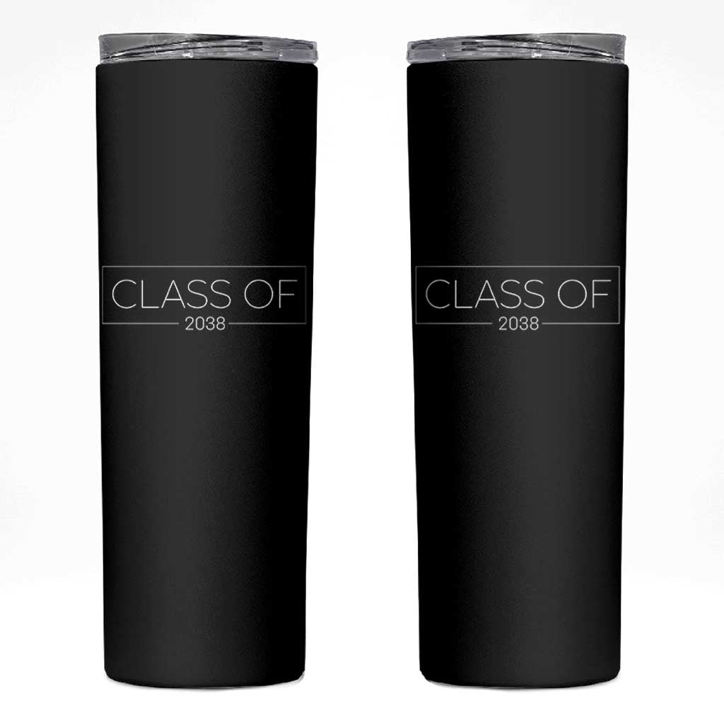 Class of 2037 Skinny Tumbler Grow With Me First Day of School Graduation Gift - Wonder Print Shop