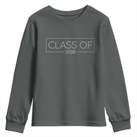 Class of 2037 Youth Sweatshirt Grow With Me First Day of School Graduation Gift - Wonder Print Shop