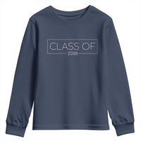 Class of 2037 Youth Sweatshirt Grow With Me First Day of School Graduation Gift - Wonder Print Shop