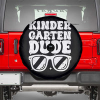 Kindergarten Dude Spare Tire Cover Funny Back to School First Day Of Kinder Graduation - Wonder Print Shop
