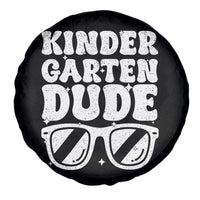 Kindergarten Dude Spare Tire Cover Funny Back to School First Day Of Kinder Graduation - Wonder Print Shop
