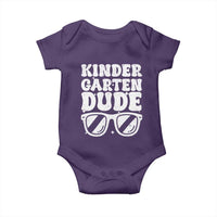 Kindergarten Dude Baby Onesie Funny Back to School First Day Of Kinder Graduation - Wonder Print Shop